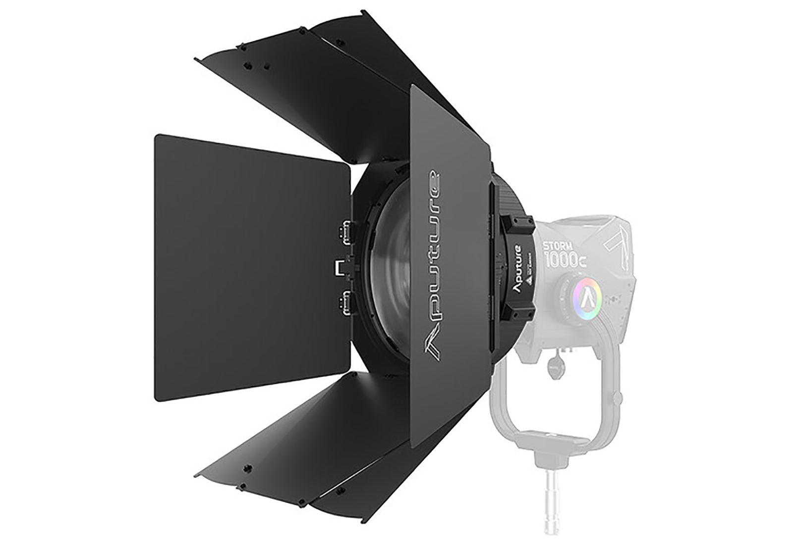 【新品】Aputure CF12 フレネルレンズ + バーンドアおしゃくれ Rent a Aputure CF12 Fresnel and Barndoors for STORM 1200x/1000c at